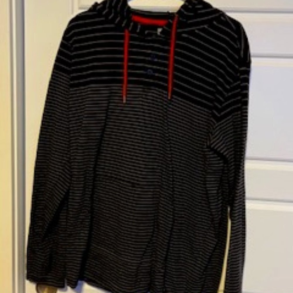 Men's Always Push Forward Lightweight Hoodie, Size XL